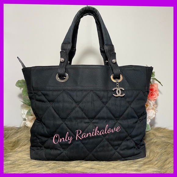 Authentic CHANEL Paris Biarritz Shoulder Tote